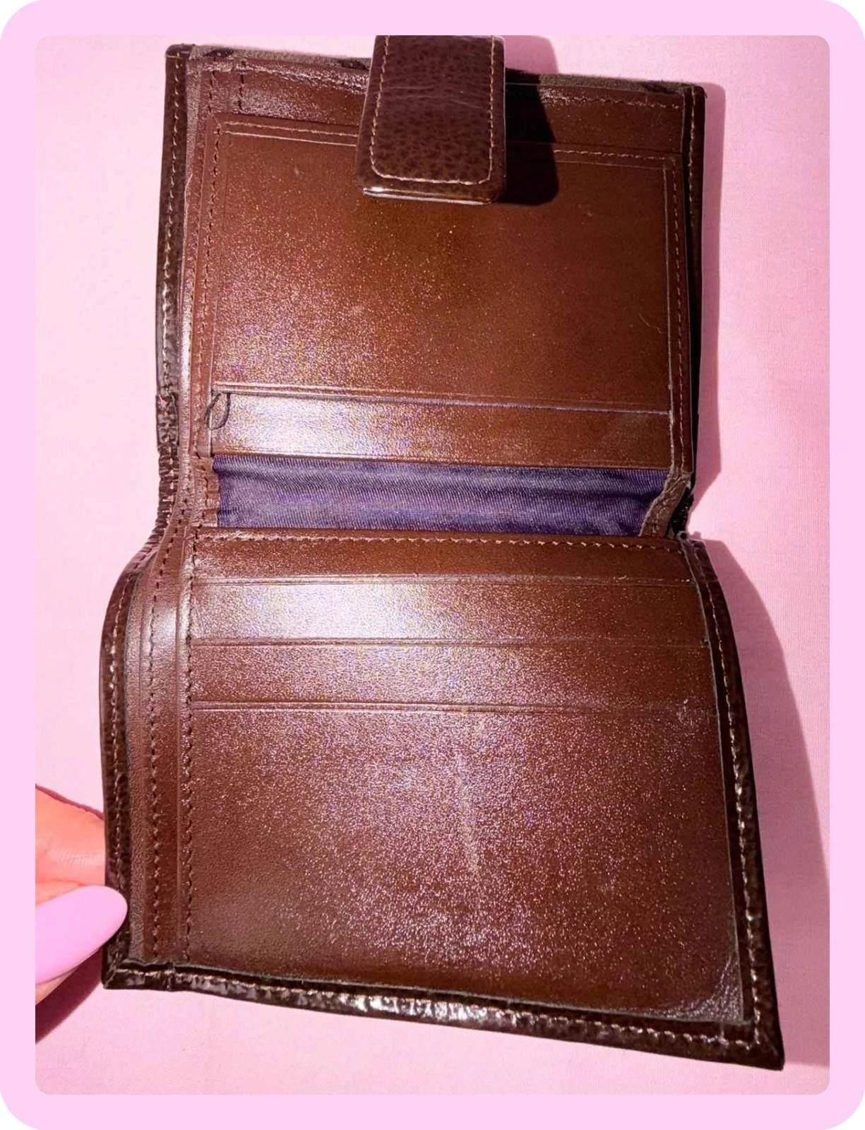 Petite porte-monnaie Longchamp propre – photo 3